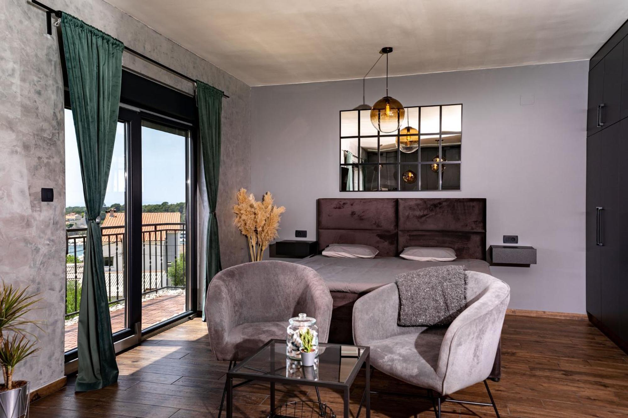 Modern Studio With A Beautiful View Rab Town Kültér fotó