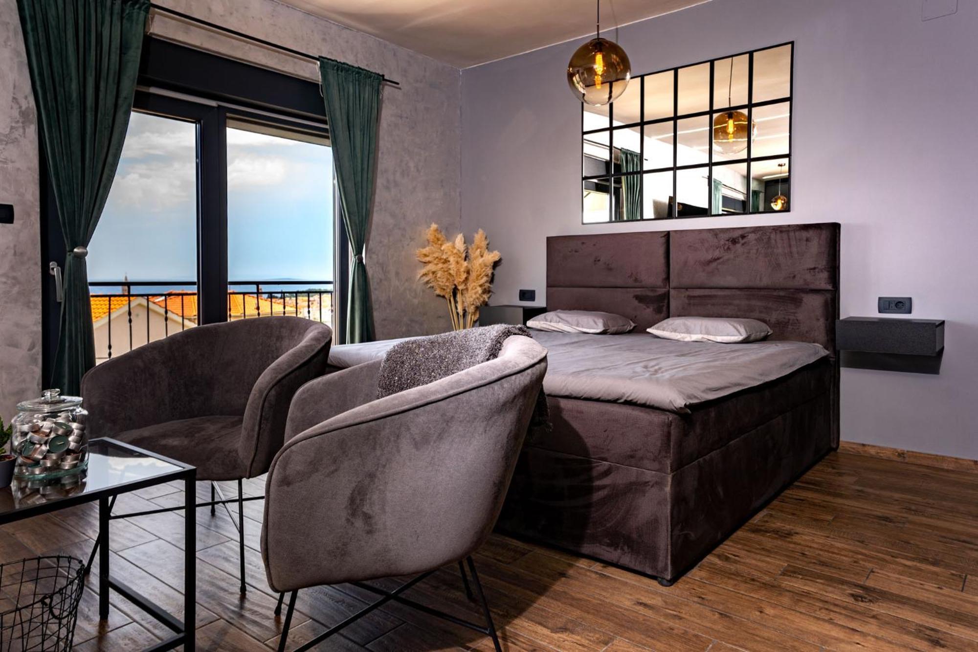 Modern Studio With A Beautiful View Rab Town Kültér fotó