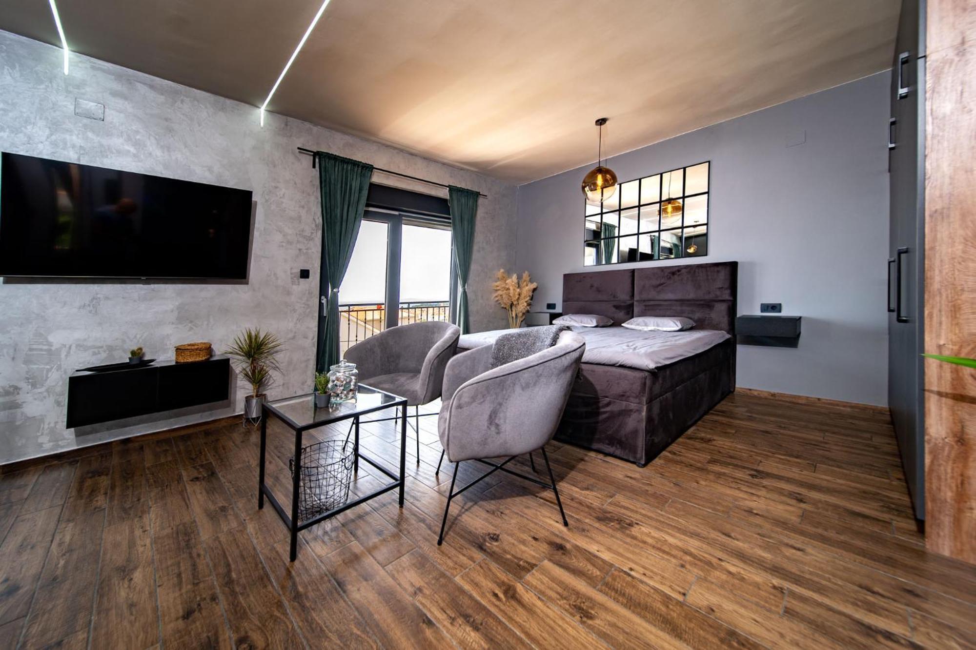Modern Studio With A Beautiful View Rab Town Kültér fotó